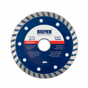 Disco Diamantado Turbo 4 ½" Bremen