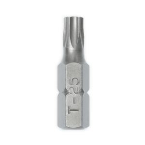 Punta para Atornillador (Tamper Torx) T 25 (Tamper Torx - Encastre 1/4") [Caja x10] Bremen