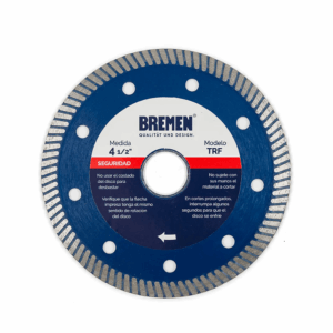 Disco Diamantado Turbo Fino 4 ½" Bremen
