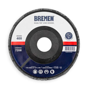 Discos Flap - Carburo de Silicio Grano 400 Bremen