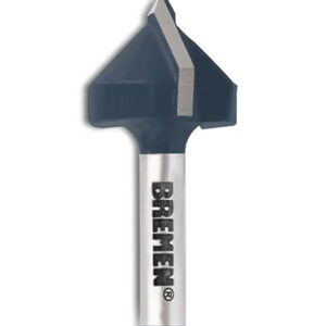 Fresa para Ranurar en V 1/4" x 1/2" Bremen