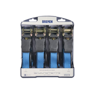 Cintas de Amarre con Crique 25 mm x 4 Unid Bremen