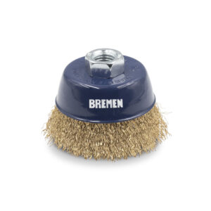 Cepillo Copa para Amoladora Angular Rizado 3" Bremen