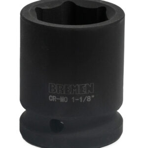 Bocallave para Impacto Hexagonal (Encastre 3/4") 1-1/8" (Cód. BR8470) Bremen