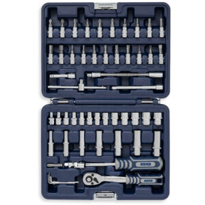 Bocallave Juego.Encastre 1/4 x 53 piezas Cto + Lgo + Accesorios Bremen - imagen oficial Bremen