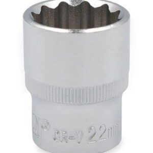 Bocallave Estriada (Encastre 1/2") 22 mm Bremen