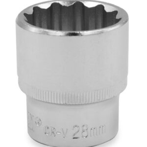 Bocallave Estriada (Encastre 1/2") 28 mm Bremen