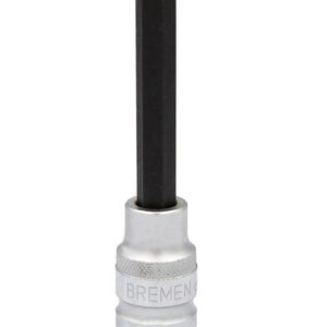 Bocallave con Punta Hexagonal (Larga) 10 mm (Encastre 1/2") Bremen