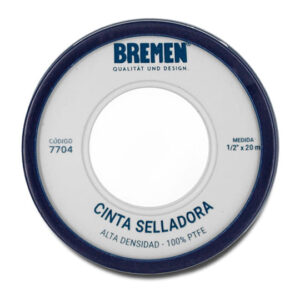 Cinta Teflon (25 mm) 1″ x 20M x 0.075 mm Bremen
