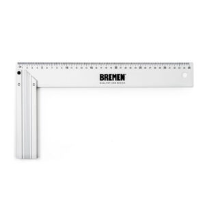 Escuadra Carpintero de Aluminio 10" Bremen