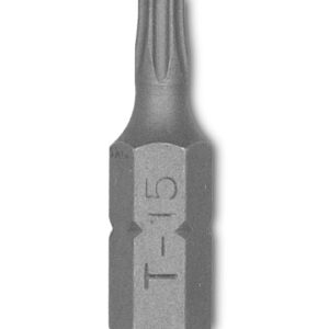 Punta para Atornillador (Torx) T 15 (Torx - Encastre 1/4") [Caja x10] Bremen