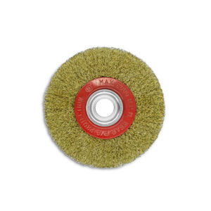 Cepillo Circular para Amoladora de Banco (Rizado) 5" Bremen