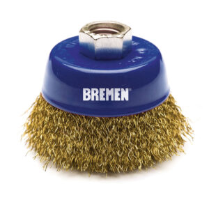 Cepillo Copa para Amoladora Angular Rizado 2-1/2" Bremen