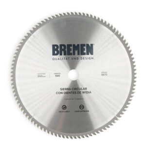 Sierra Circular con Dientes de Widia 13 3/4" 100 Dientes Bremen