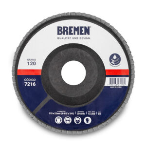Discos Flap - Óxido de Zirconio Grano 120 Bremen