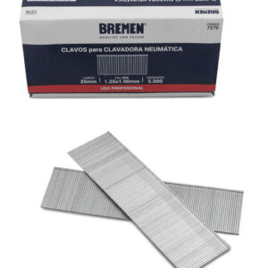 Clavos 35 mm [Calibre 1.25 x 1.00 mm] (Caja 5.000 Unidades) (Cód. 7264) Bremen