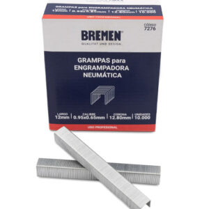 Grampas para Engrampadora Neumáticoática 12 mm Bremen