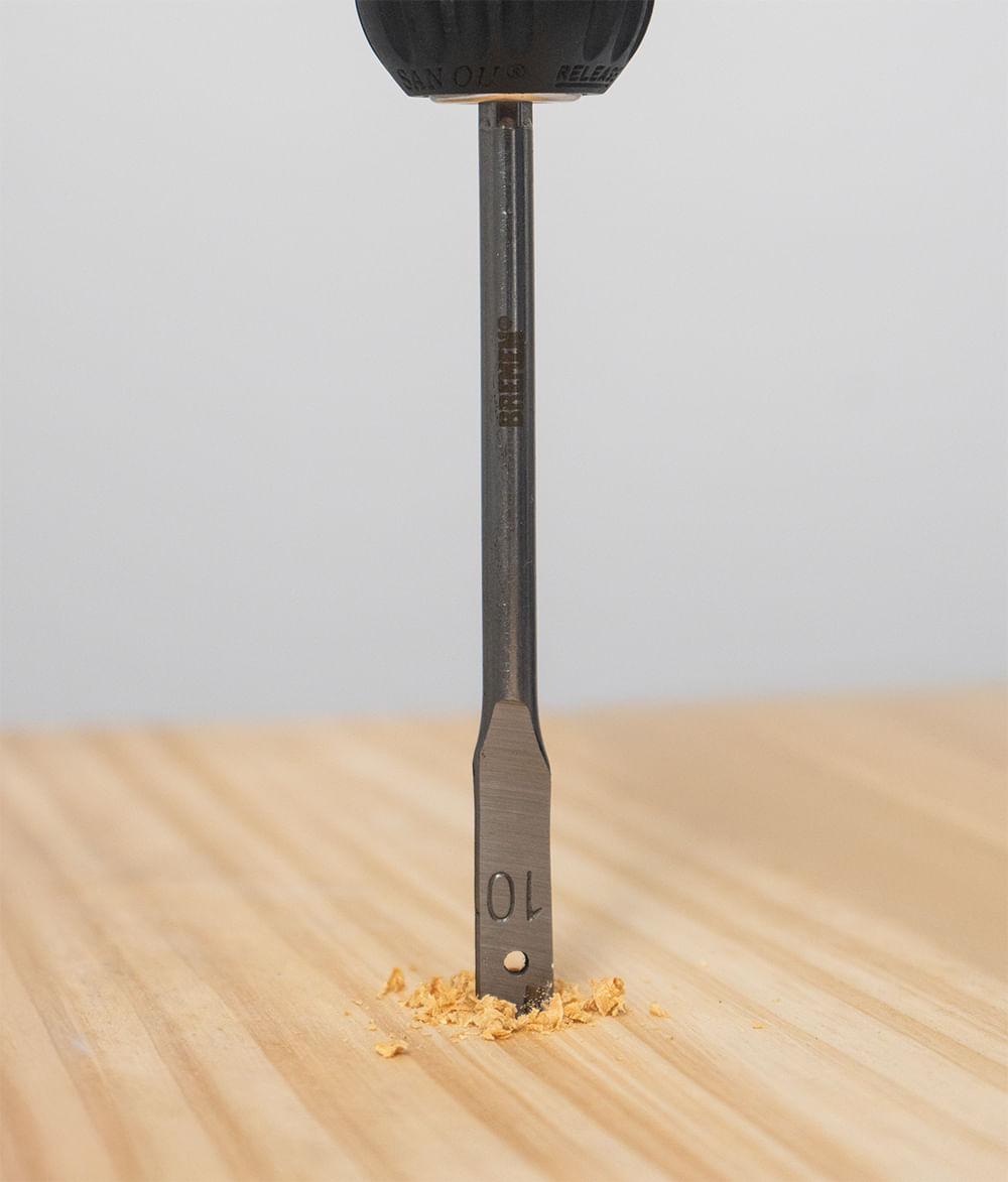 Mecha Paleta Tricúspide para Madera 12 mm Bremen - Imagen 3