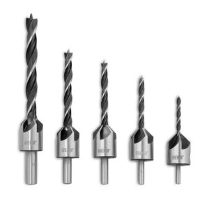 Juego de Mechas Biseladoras para Madera [5 piezas] Bremen
