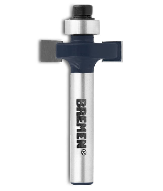 Fresa para Ranurar con Muelle 1/4" x 7/8" x 6 mm Bremen