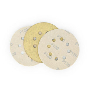 Disco de Lija Anti-Empaste para Lijadora Roto Orbital Grano 60 (Cód. BR7602) [Caja x20] Bremen