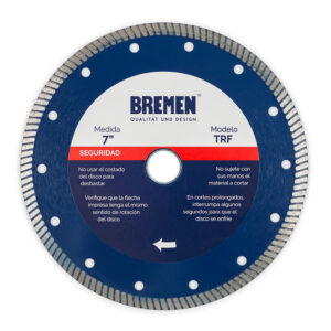 Disco Diamantado Turbo Fino 7" Bremen