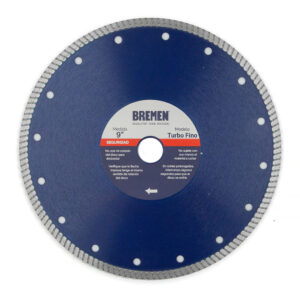 Disco Diamantado Turbo Fino 9" Bremen